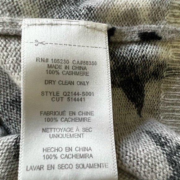 Equipment Femme Star Pattern Cashmere Sweater Small - Picture 6 of 9